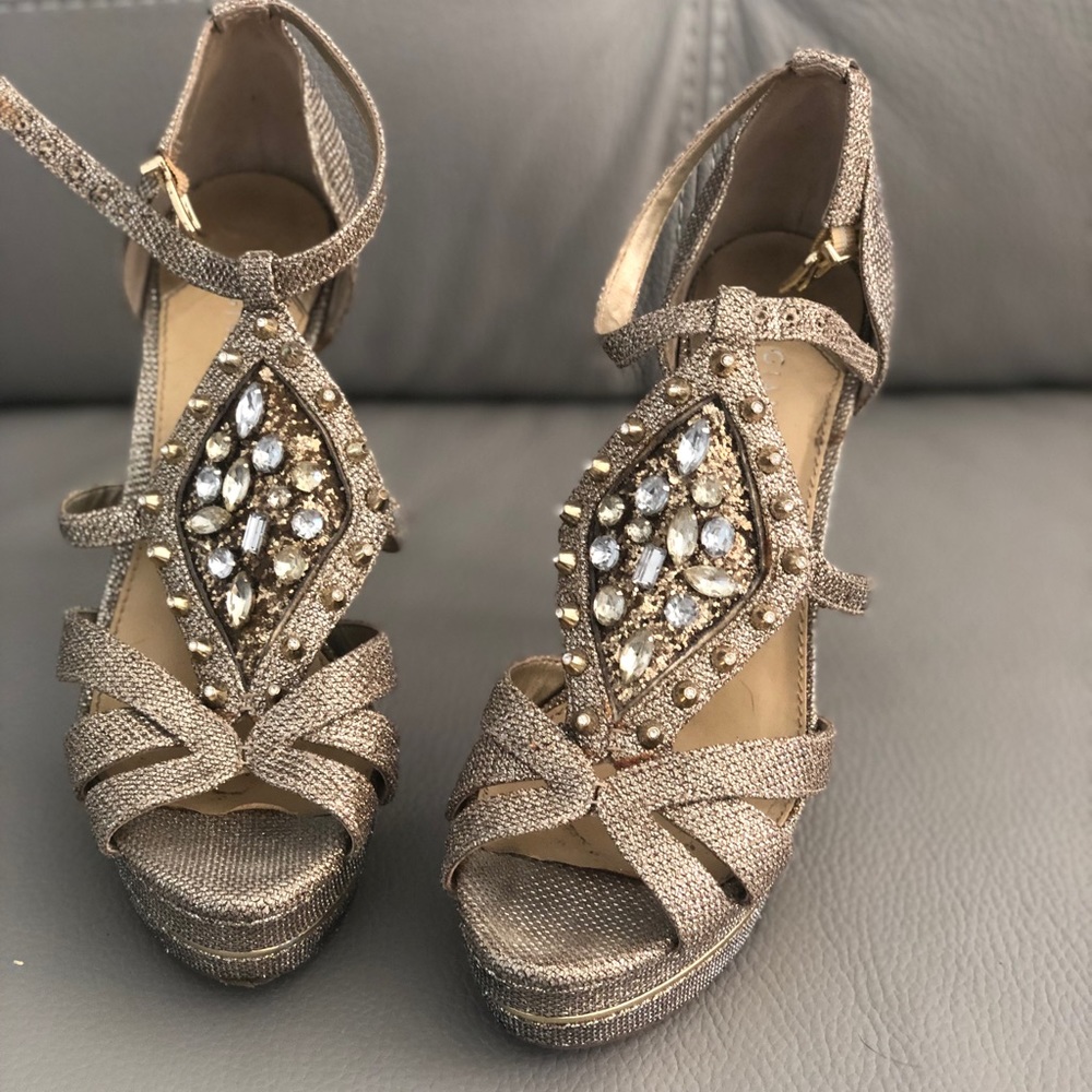 Glamorous heels- great for cocktail parties or fun night on town!
